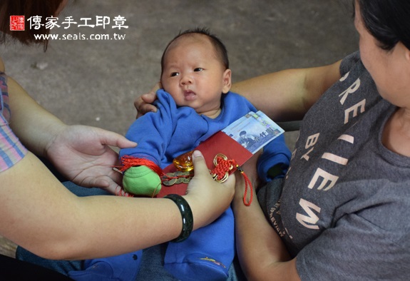 陳寶寶(台中龍井區到府嬰兒寶寶滿月剃頭理髮、免費到府嬰兒剃胎毛儀式吉祥話)。到府剃頭剃胎毛主持、專業拍照、DVD光碟、證書。★購買「臍帶章、肚臍章、胎毛筆刷印章」贈送：剃頭、收涎、抓周，三選一。2015.11.01 照片15